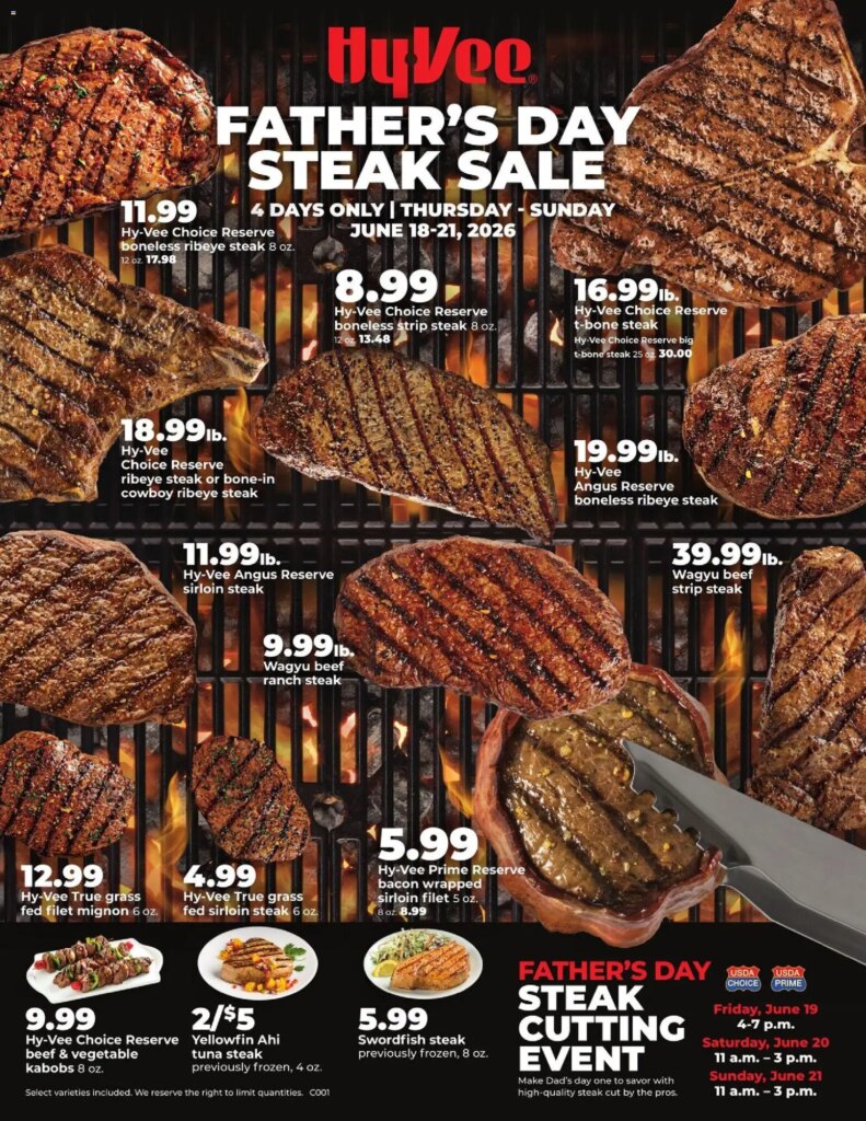 HyVee Special Sales This Week: June 18 to June 21 2026 Offers