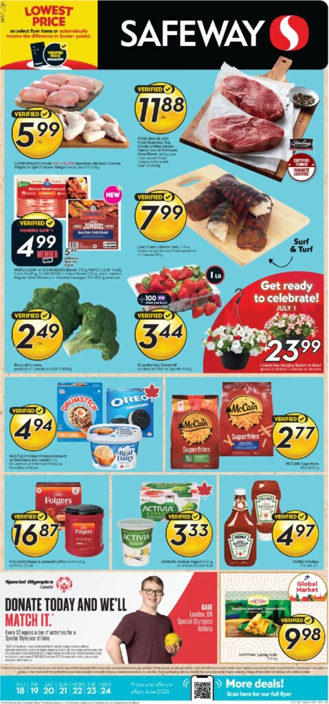 Safeway weekly flyer / circulaire: Specials This Week from 18 June 2026