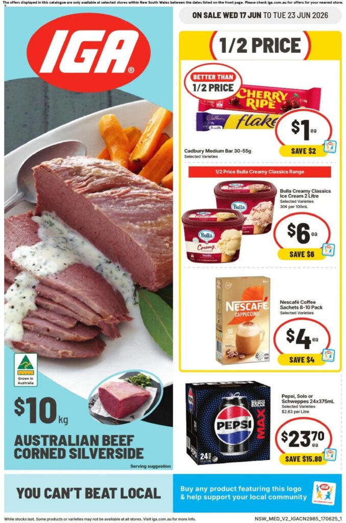 IGA NSW Medium V2 Catalogue This Week – June 17 2026 Deals & Savings!