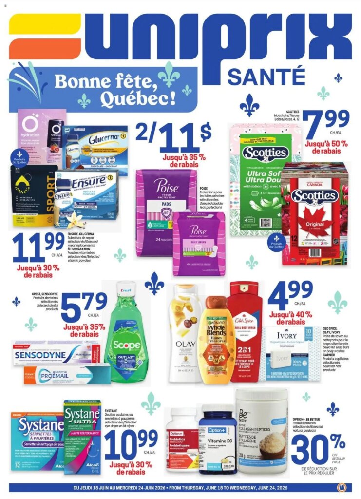 Uniprix – Uniprix Sante Specials This Week from 18 June 2026