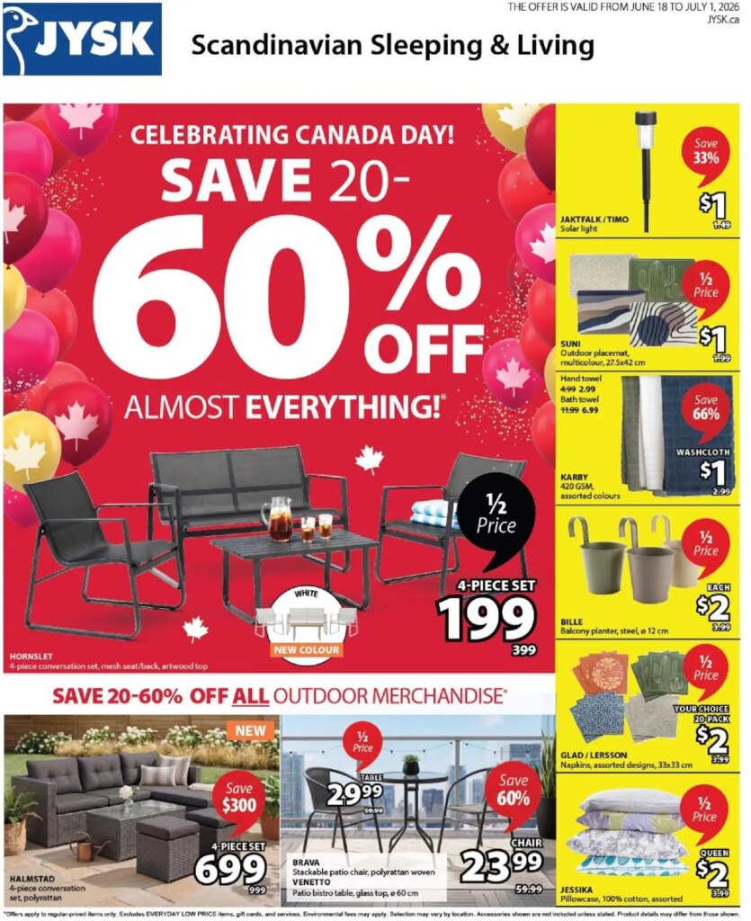 JYSK’s Special This Week: Unmissable Offers from 18 June 2026!