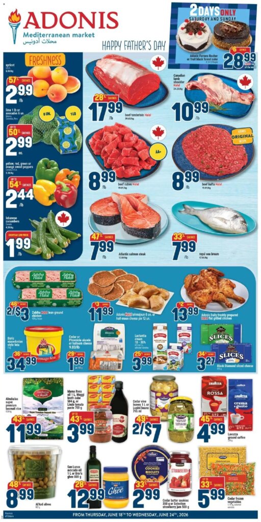 Adonis weekly flyer: Specials This Week from 18 June 2026!