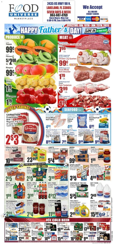 Food Universe Weekly Ad This Week: June 19 to June 25 2026 Savings!