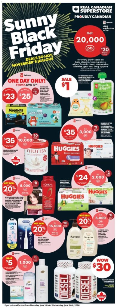 Real Canadian Superstore flyer: Specials This Week from 18 June 2026