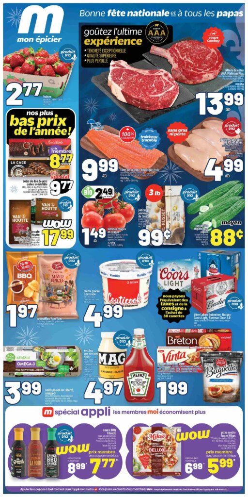 Metro weekly flyer / circulaire: Specials This Week from 18 June 2026