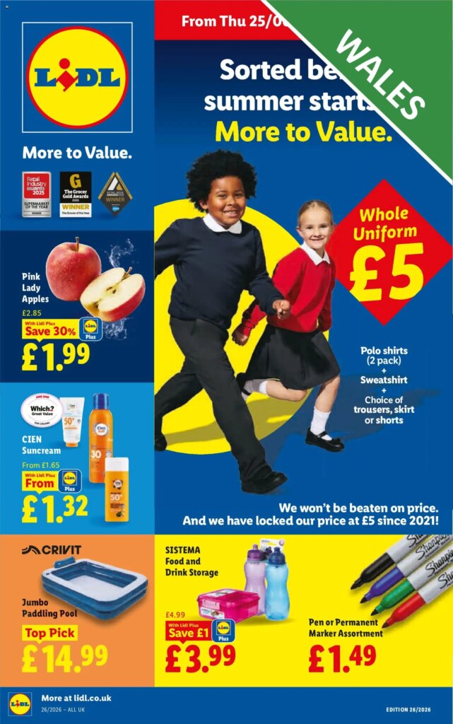 Exclusive Lidl Wales Offers This Week – Start Saving From 25 June 2026!