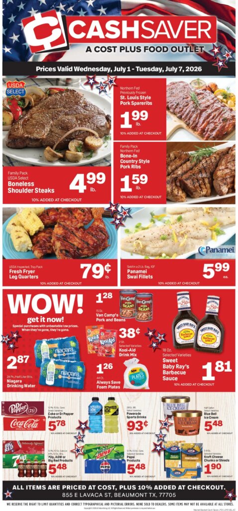 Market Basket Cash Saver Deals July 1 to July 7 2026 This Week!