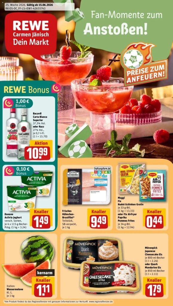 Rewe Prospekt Berlin / Prenzlauer Berg: Specials From 14 June 2026