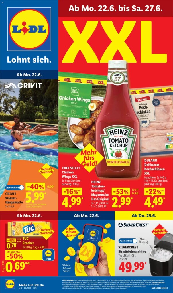 Lidl Prospekt: Specials Starting 22 June 2026 – Don’t Miss Out!