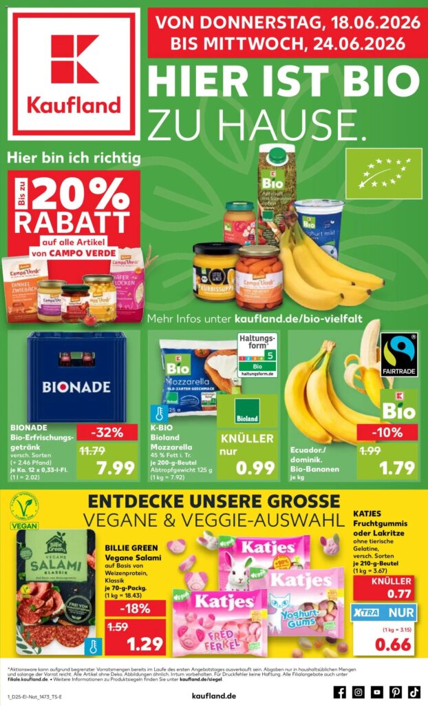 Kaufland Prospekt Berlin: Specials From 18 June 2026 – Shop Online Now!