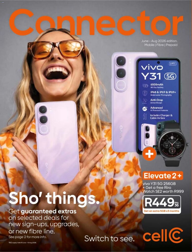 Massive Savings on Cell C – Contract Deals from 19 June 2026! Special This Week!
