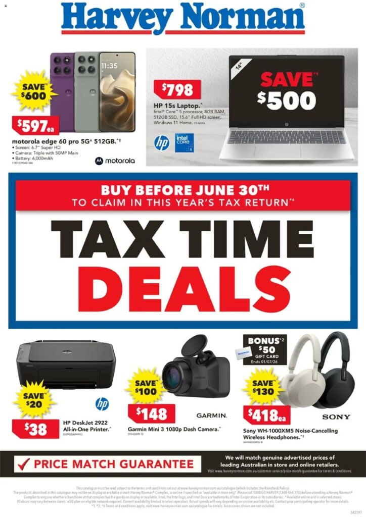 Harvey Norman Tax Time Deals: June 19 Specials You Can’t Miss!