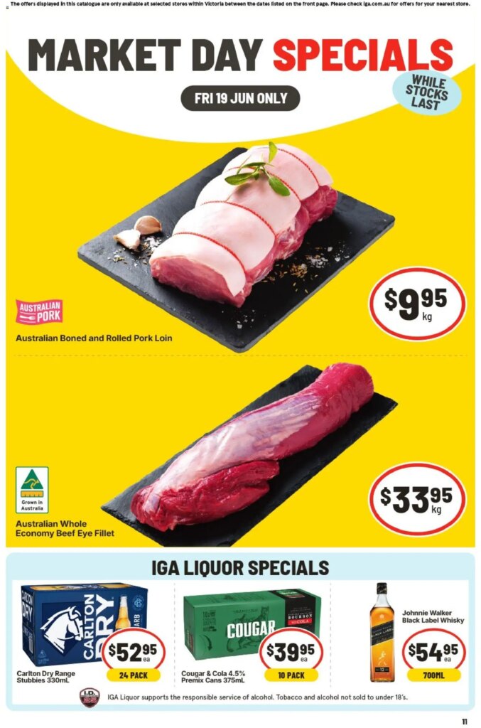 IGA Market Day Specials VIC: Hot Deals Catalogue This Week June 19 2026