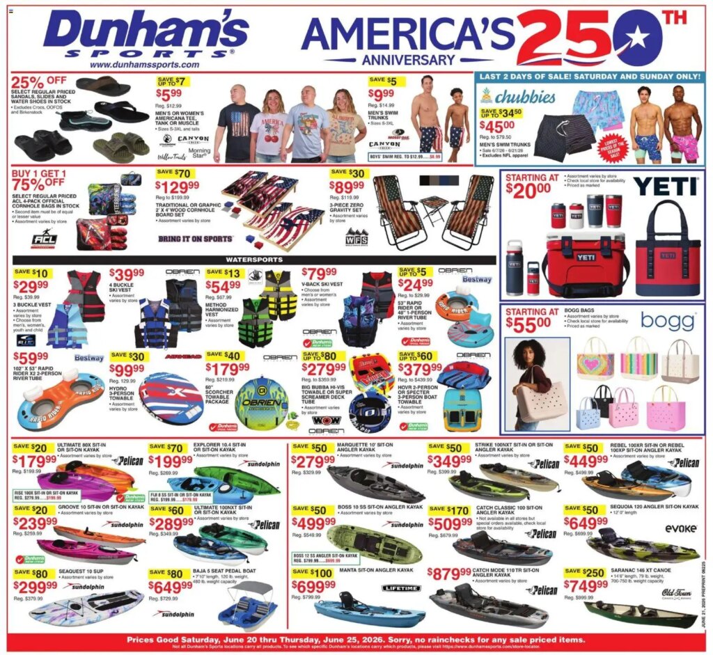 Dunham's Sports Weekly Ad This Week June 20 to June 25 2026 – Hot Deals! 1 Dunham’s Sports Weekly Ad This Week June 20 to June 25 2026 – Hot Deals!