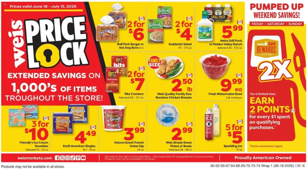 Weis Weekly Circular Deals June 18 to June 24 2026 – Check It Out This Week!