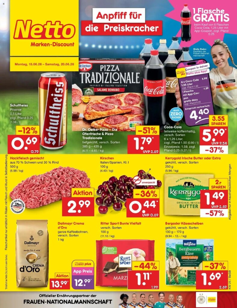 Unmissable Netto Marken-Discount Prospekt Kremmen Specials 15 June 2026!