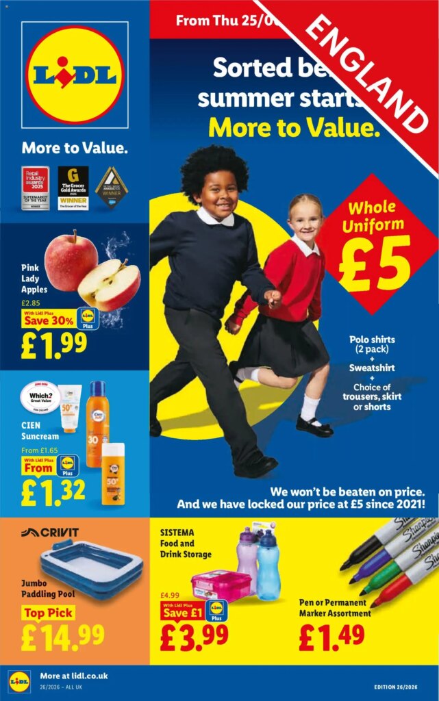 Unmissable Offer This Week: Lidl Deals Starting 25 June 2026!