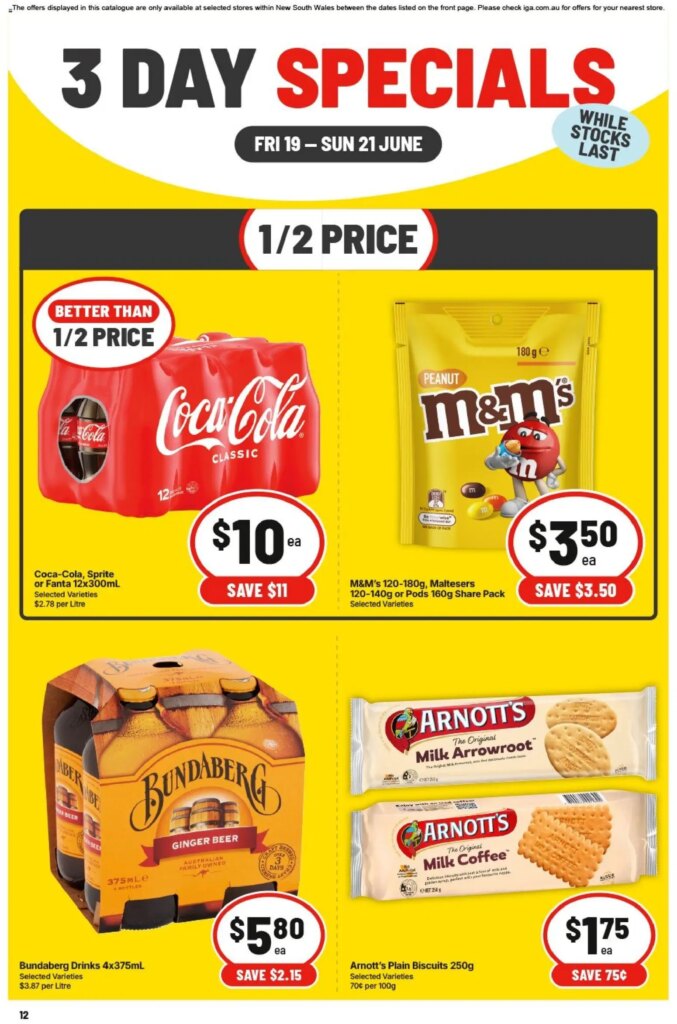IGA 3 Day Specials NSW: July 19 2026 Catalogue This Week with Hot Deals!