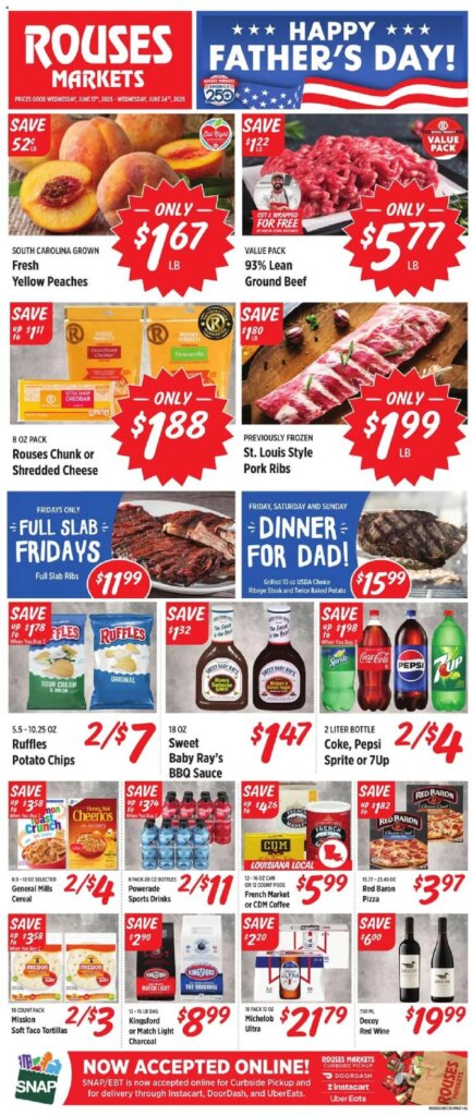 Rouses Weekly Ad This Week: Unbeatable Deals June 17 to June 24 2026