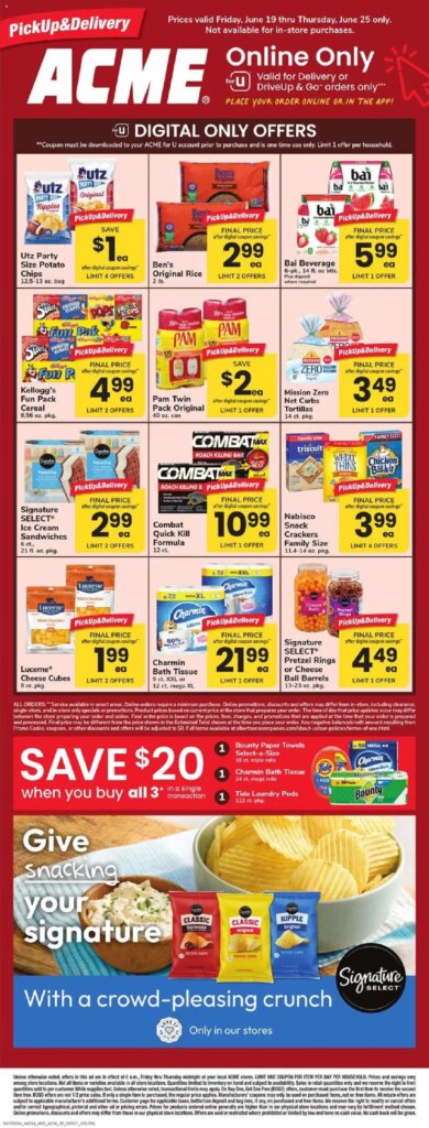 Massive Savings at Acme Specialty Publication June 19 to June 25 2026 This Week!
