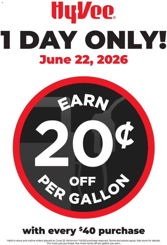 HyVee Special Savings This Week June 22 2026 Only!