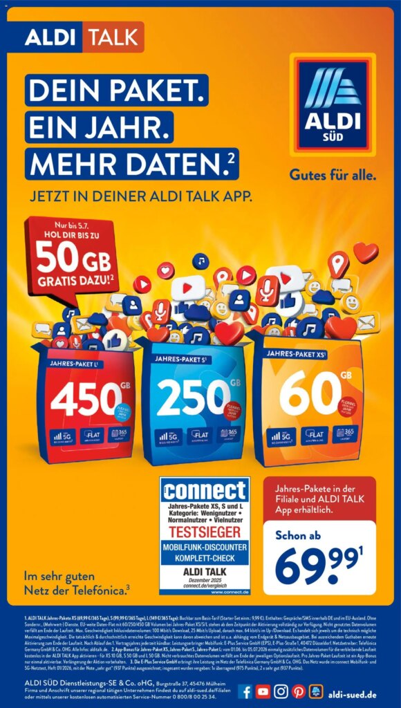 Aldi Süd Talk Specials: Amazing Offers from 22 June 2026!