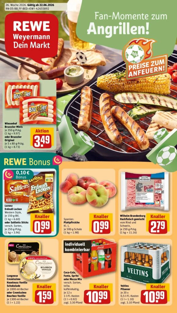 Rewe Prospekt Berlin / Prenzlauer Berg: Special This Week from 21 June 2026