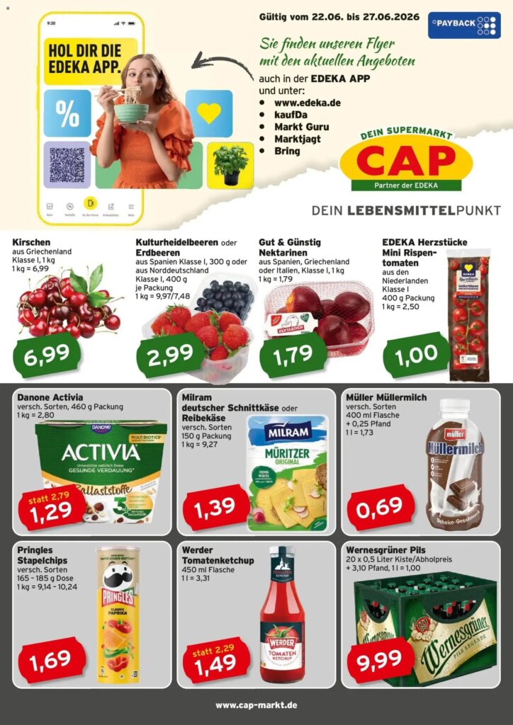 CAP Markt Prospekt Rostock Special This Week – Deals from 22 June 2026
