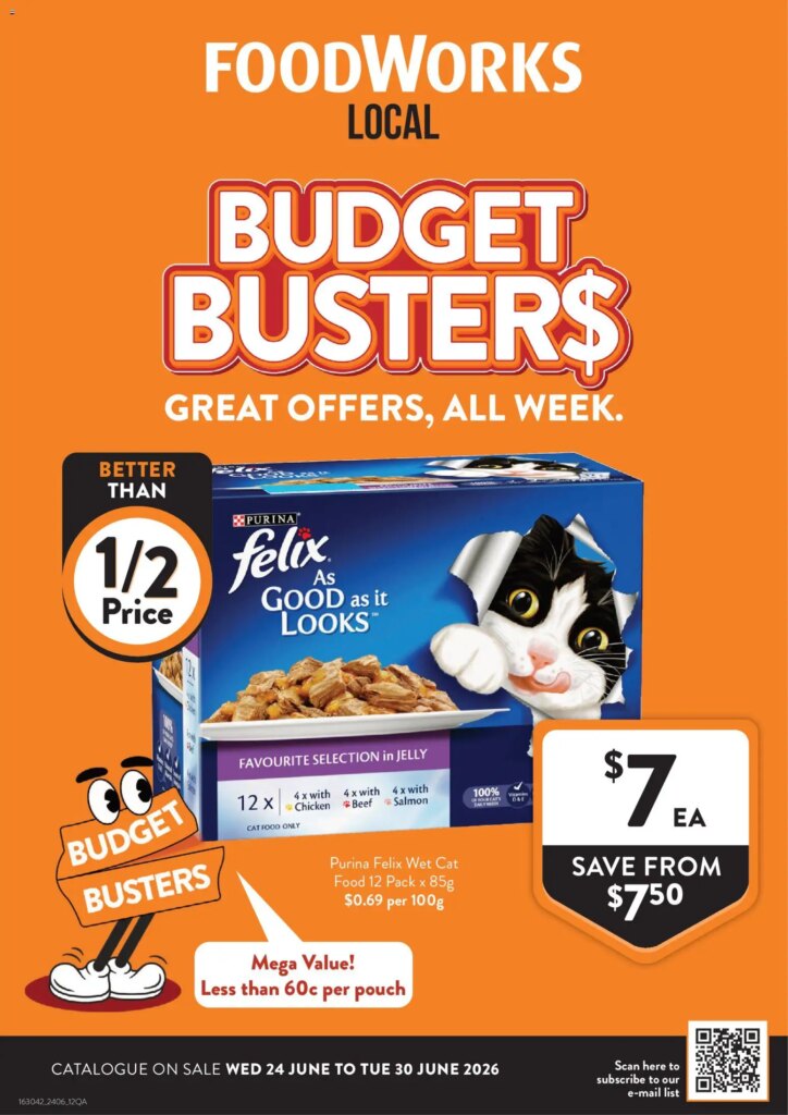 Foodworks Catalogue This Week: June 24 Deals and Specials in QLD
