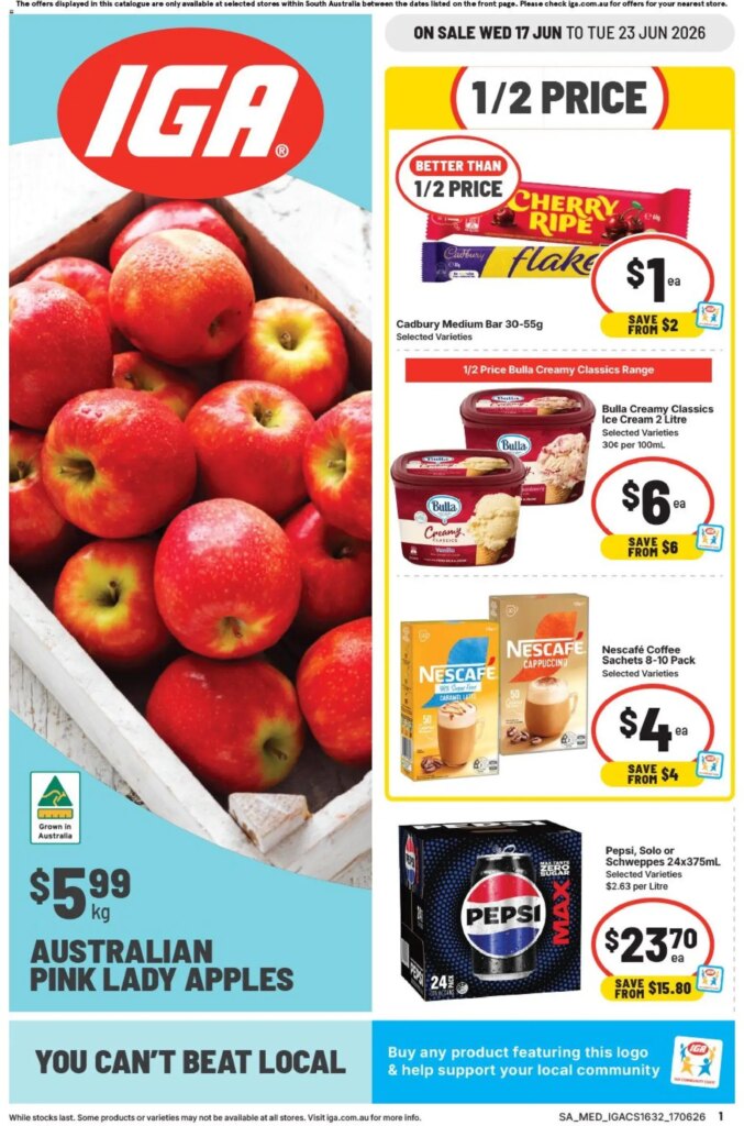 IGA Catalogue SA: Amazing Deals This Week – June 17 2026