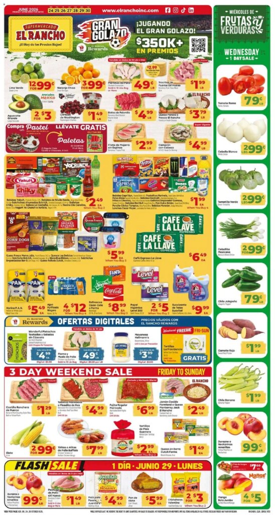 El Rancho Weekly Ad This Week: June 24 to June 30 2026 Savings Await!