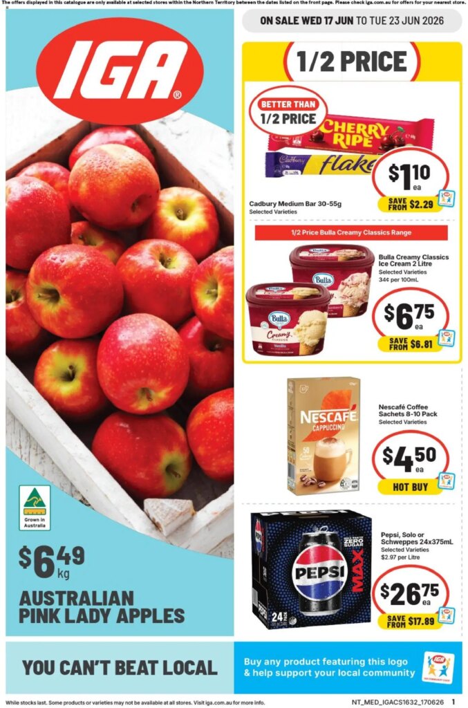 IGA catalogue NT: Catalogue This Week – June 17 Deals & Specials!