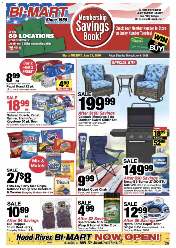 Bi-Mart Membership Savings This Week: Exclusive Offers June 23 to July 6 2026