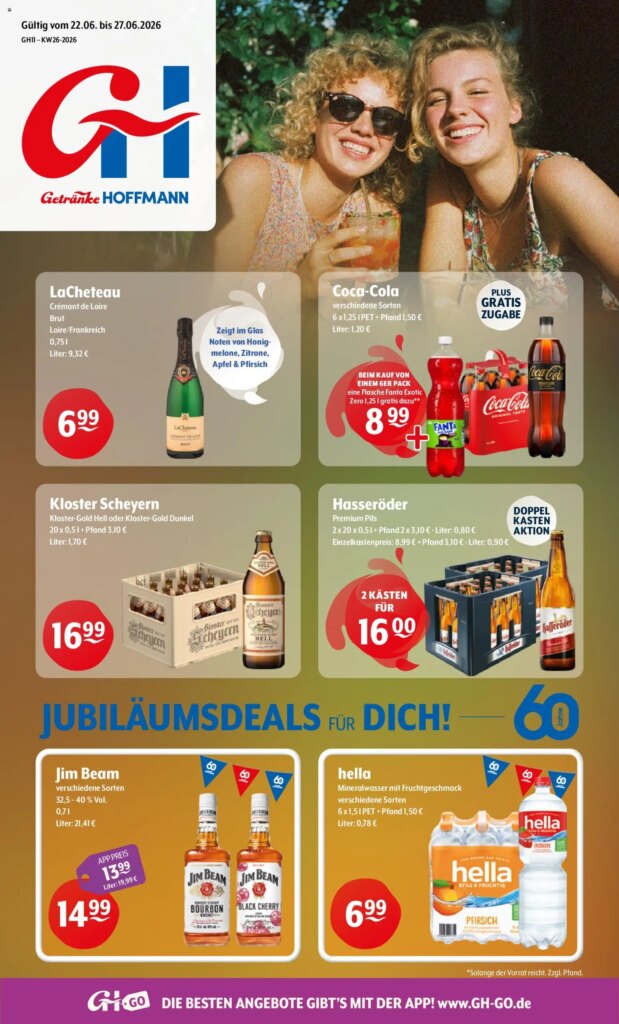 Getränke Hoffmann Prospekt – Specials 22 June 2026, Don’t Miss Out!