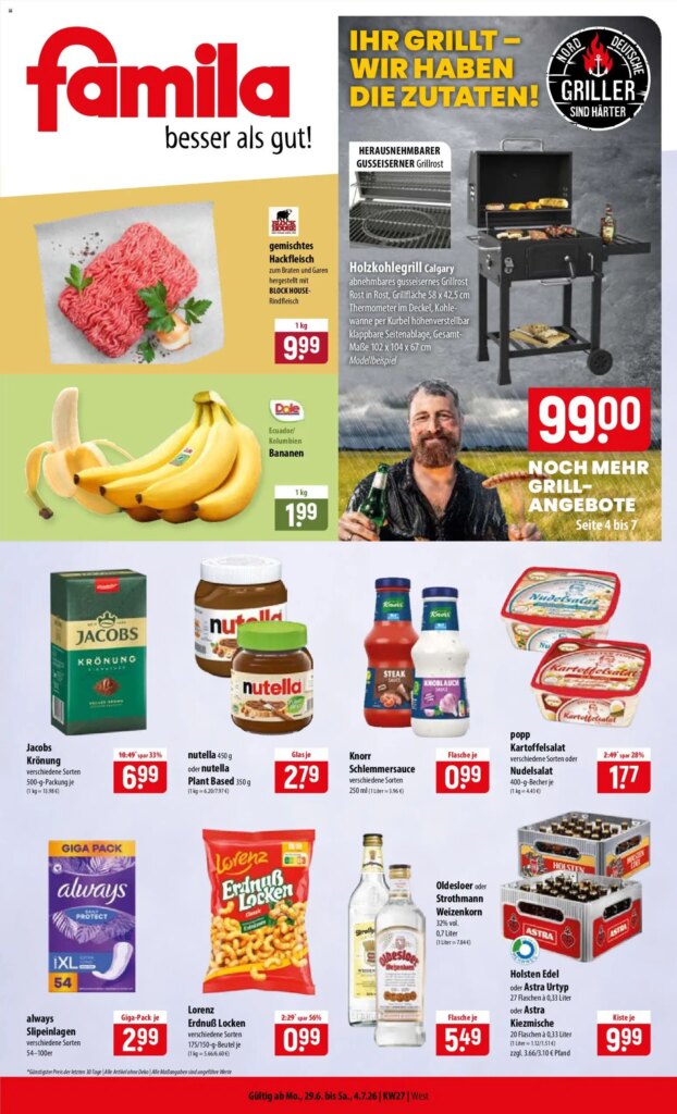 Famila Prospekt Specials: Don’t Miss Out from 29 June 2026!