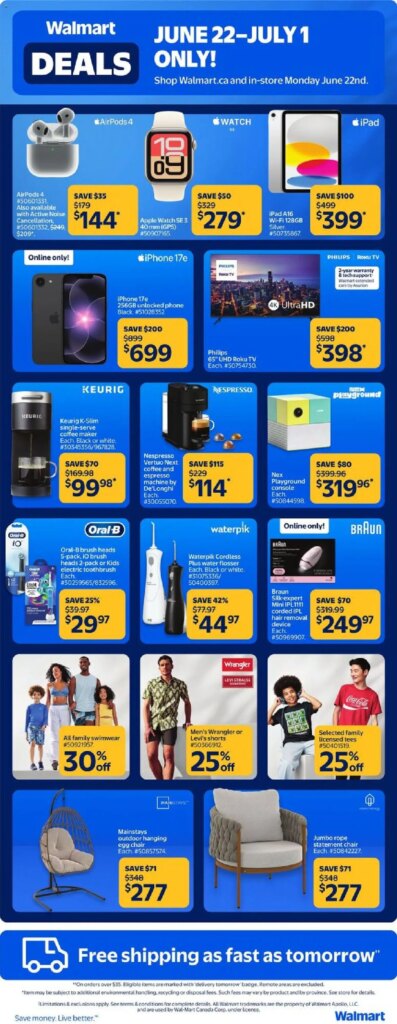 Walmart Deals: Unmissable Specials This Week from 22 June 2026!