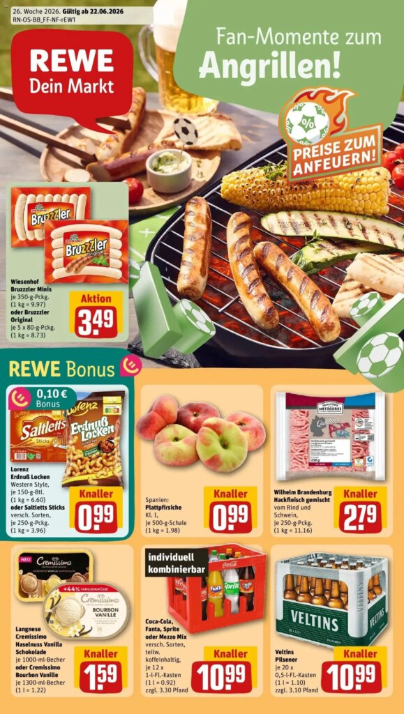 Rewe Prospekt Berlin / Friedrichshain: Exciting Offers from 21 June 2026!