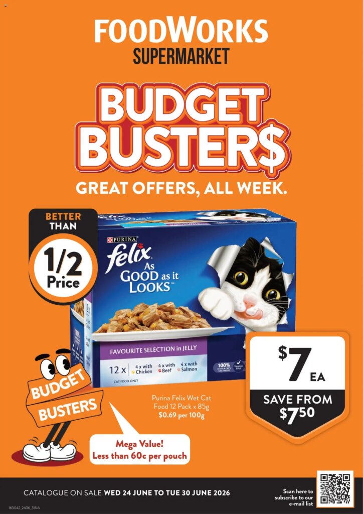 Foodworks Catalogue This Week: Unmissable Deals June 24 2026!