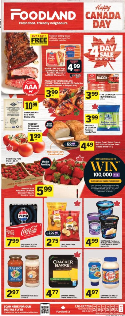 Foodland Weekly Flyer: Special This Week From 25 June 2026!