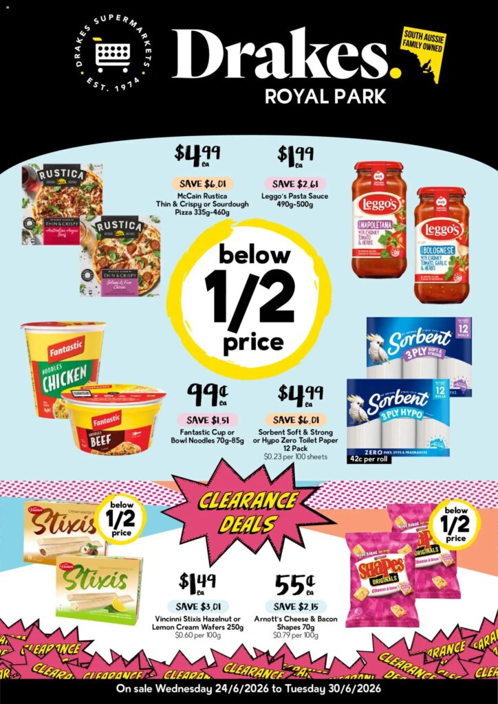 Drakes Catalogue Royal Park: Hot Deals This Week, June 24 2026!