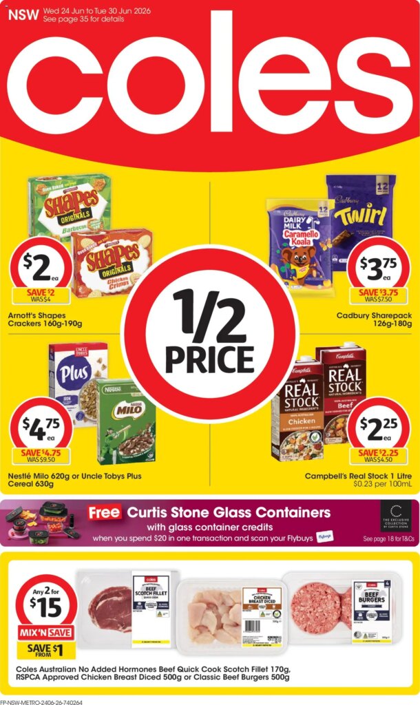 Coles Catalogue This Week: Unmissable Deals for June 24 2026!