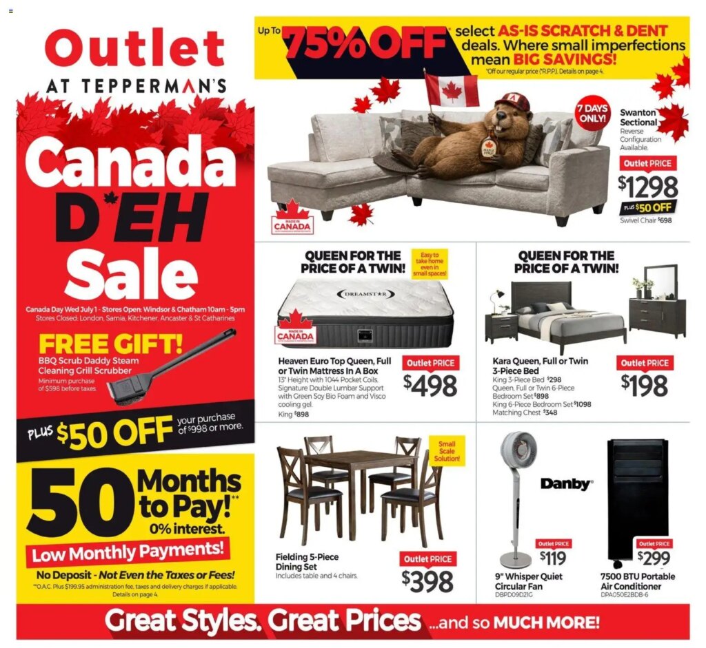 Tepperman’s outlet: Weekly Specials & Deals Starting 26 June 2026