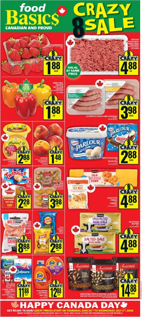 Grab Hot Specials This Week at Food Basics – Cornwall from 25 June 2026!
