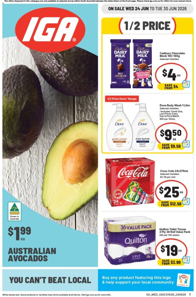 IGA catalogue SA Catalogue This Week: Amazing Deals June 24 2026