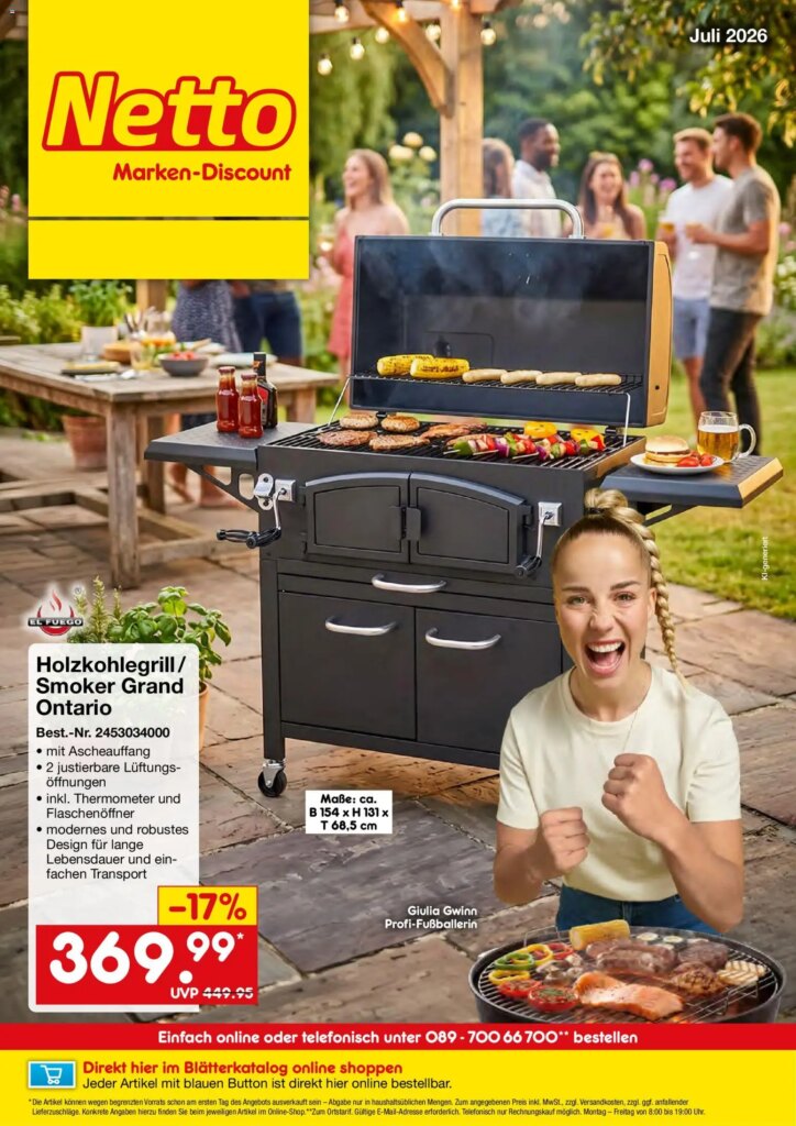 Netto Marken-Discount Online-Angebote Juli: Top Deals from 01 July 2026