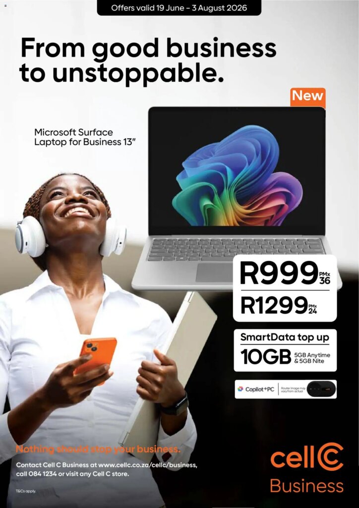 Cell C – Business Deals: Unbeatable Offers Starting 19 June 2026