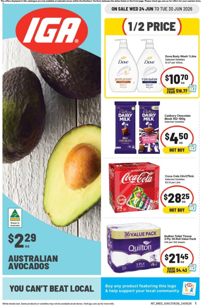 IGA catalogue NT: June 24 2026 Savings Catalogue This Week