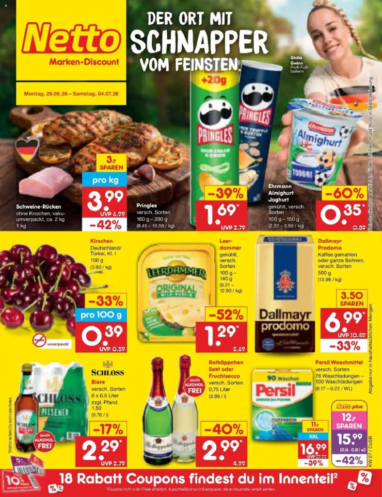 Netto Marken-Discount Prospekt Bitterfeld-Wolfen Specials Start 29 June 2026