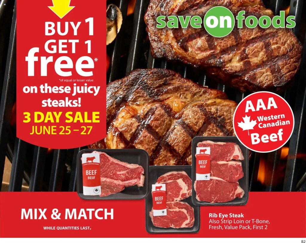 Save on foods flyer – AB: 25 June 2026 Specials & Deals Galore!