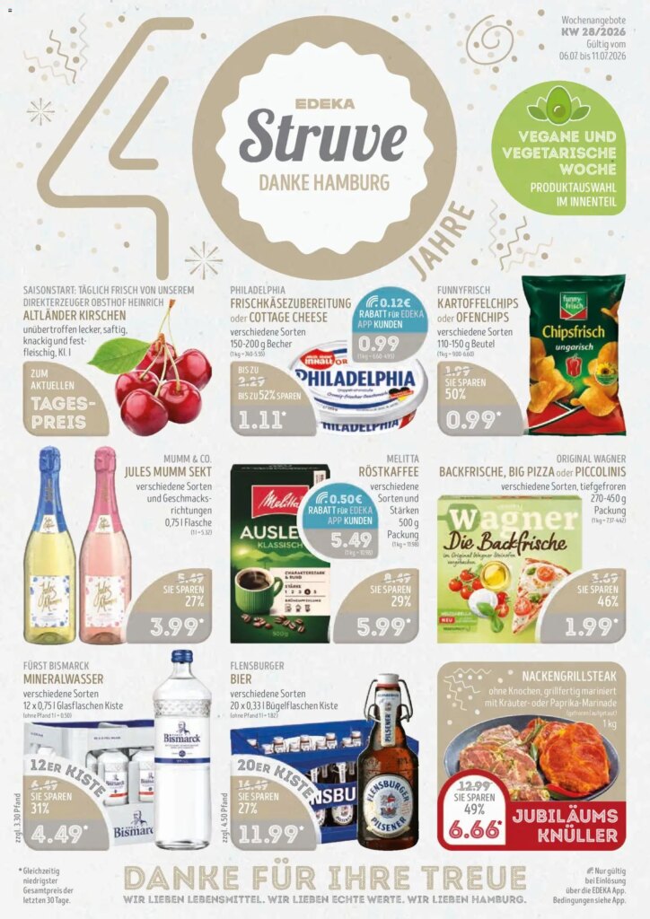 Edeka Struve Prospekt: Specials Abound from 6 July 2026!